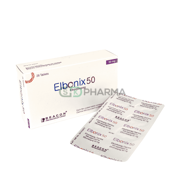 Elbonix 50 mg (Eltrombopag)
