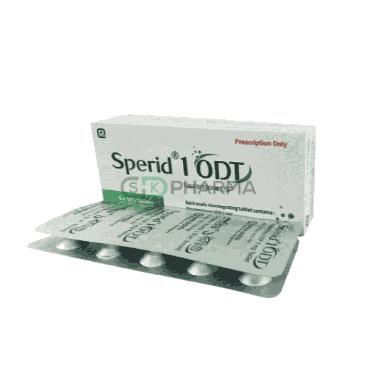Sperid ODT Tablet 1 mg (Risperidone)