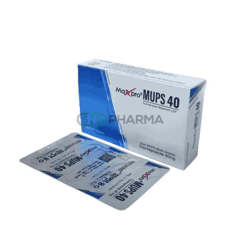 Maxpro MUPS Tablet 40 mg (Esomeprazole (MUPS preparation))