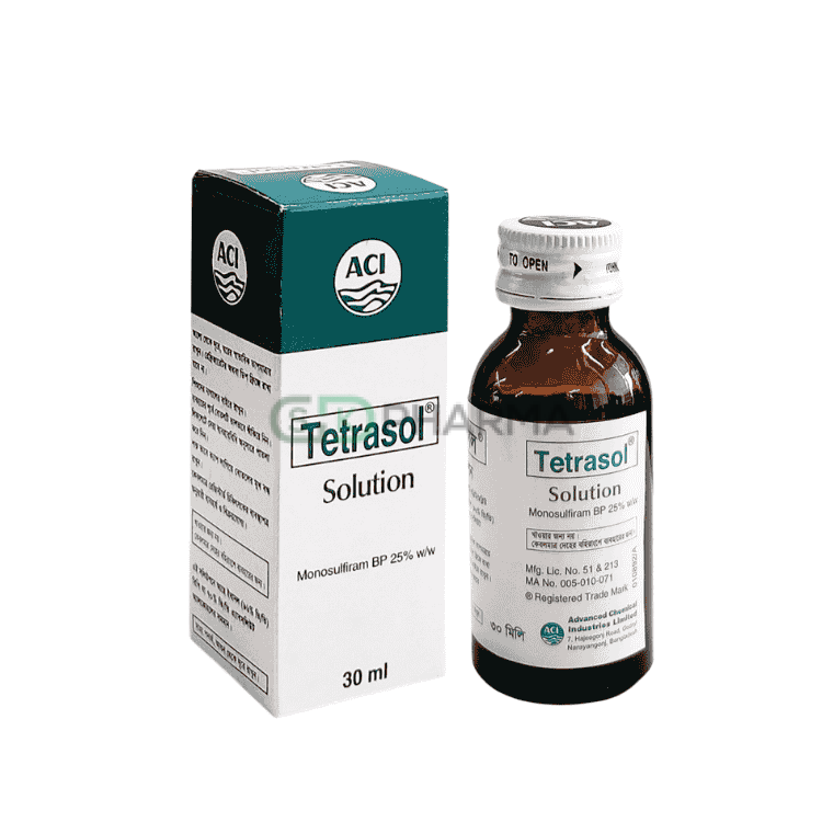 Tetrasol Solution 25% w/w (Monosulfiram)
