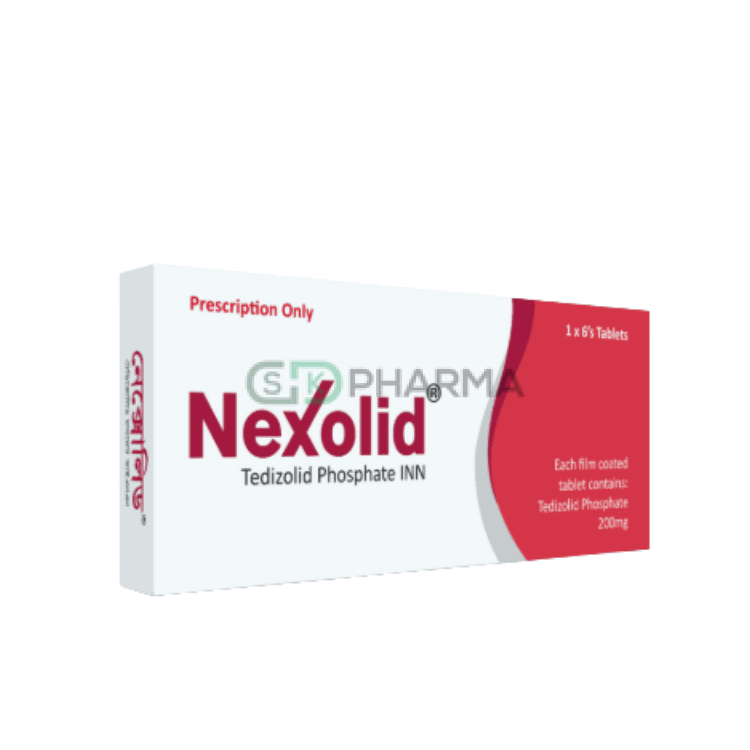 Nexolid Tablet 200 mg (Tedizolid Phosphate)
