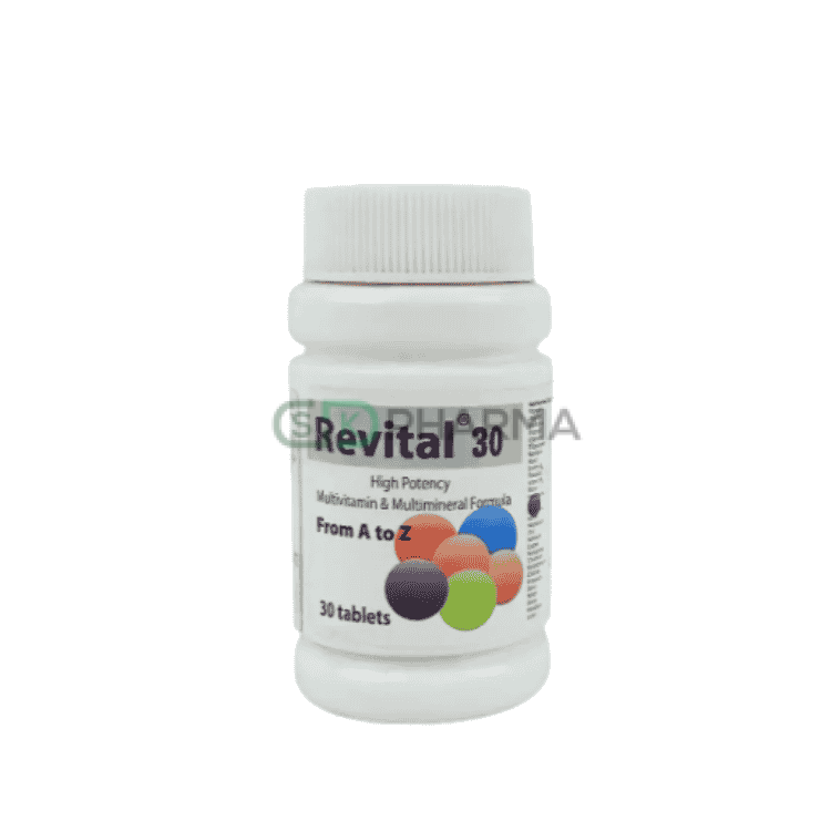 Revital-30 Tablet (Multivitamin & Multimineral [A-Z silver preparation])