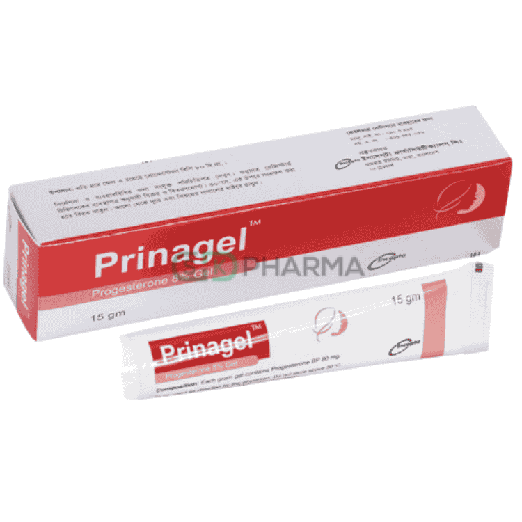 Prinagel Vaginal Gel 8% (Progesterone Micronized (Vaginal Gel))