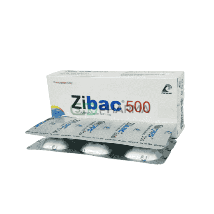 Zibac Tablet 500 mg (Azithromycin Dihydrate)