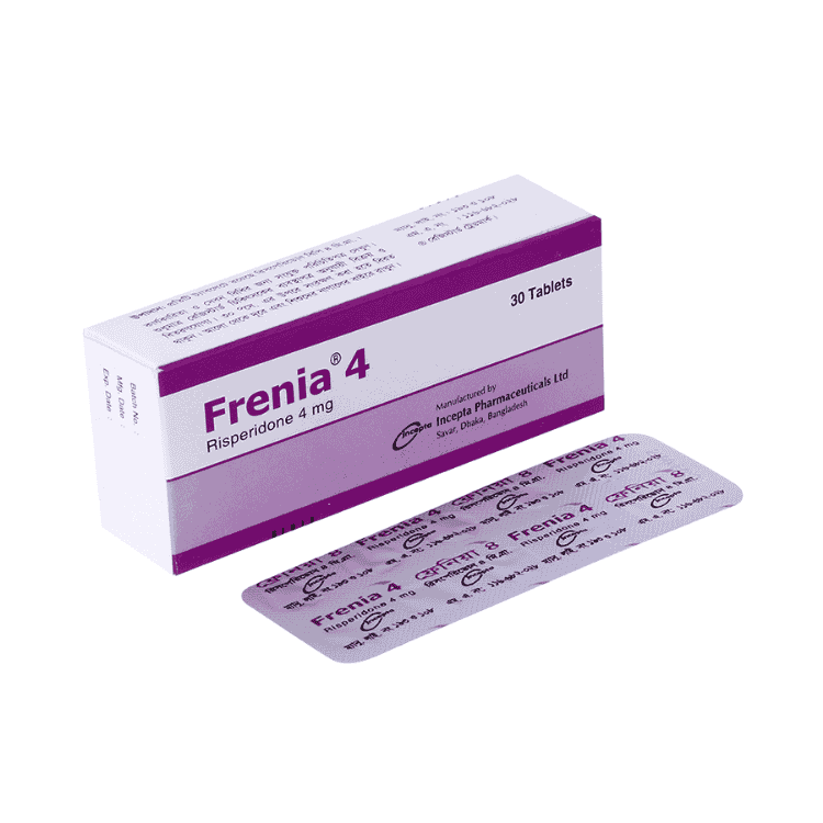 Frenia Tablet 4 mg (Risperidone)