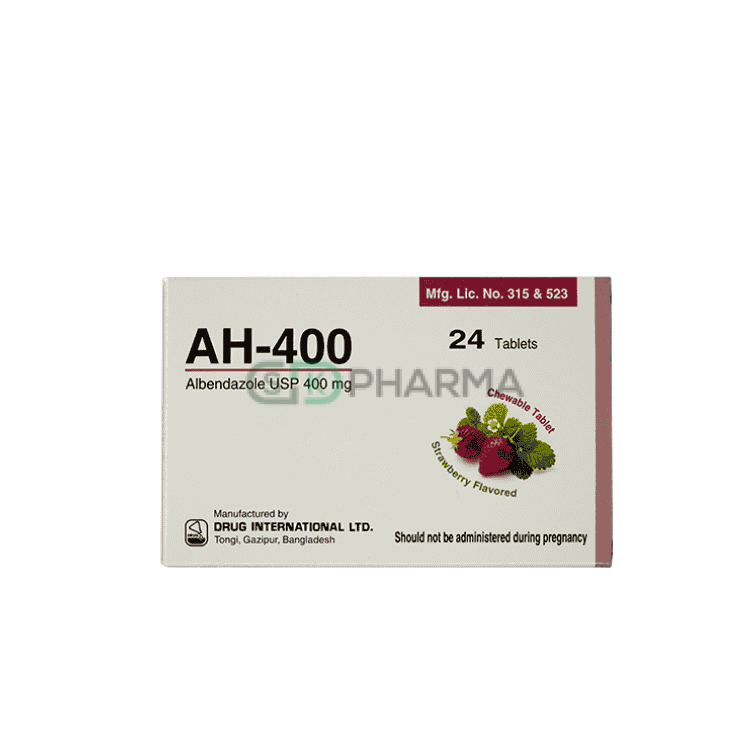 AH Chewable Tablet 400 mg (Albendazole)