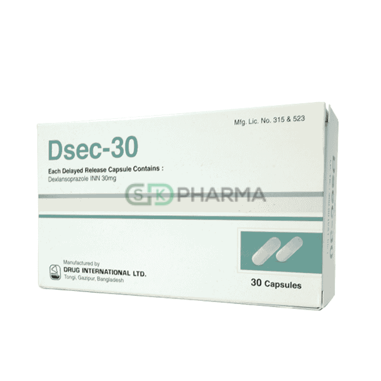 Dsec Capsule 30 mg (Dexlansoprazole)