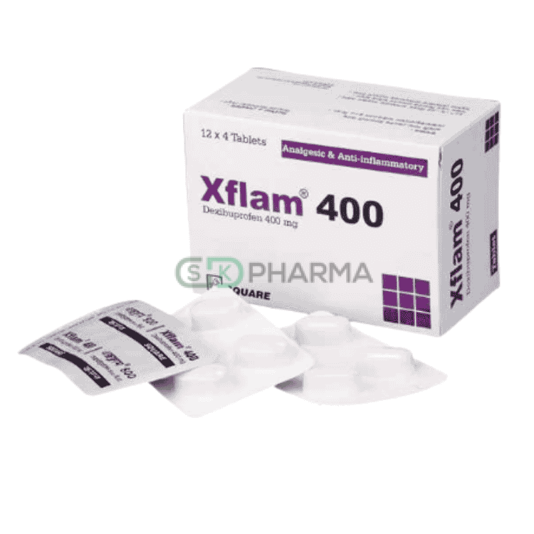 Xflam Tablet 400 mg (Dexibuprofen)