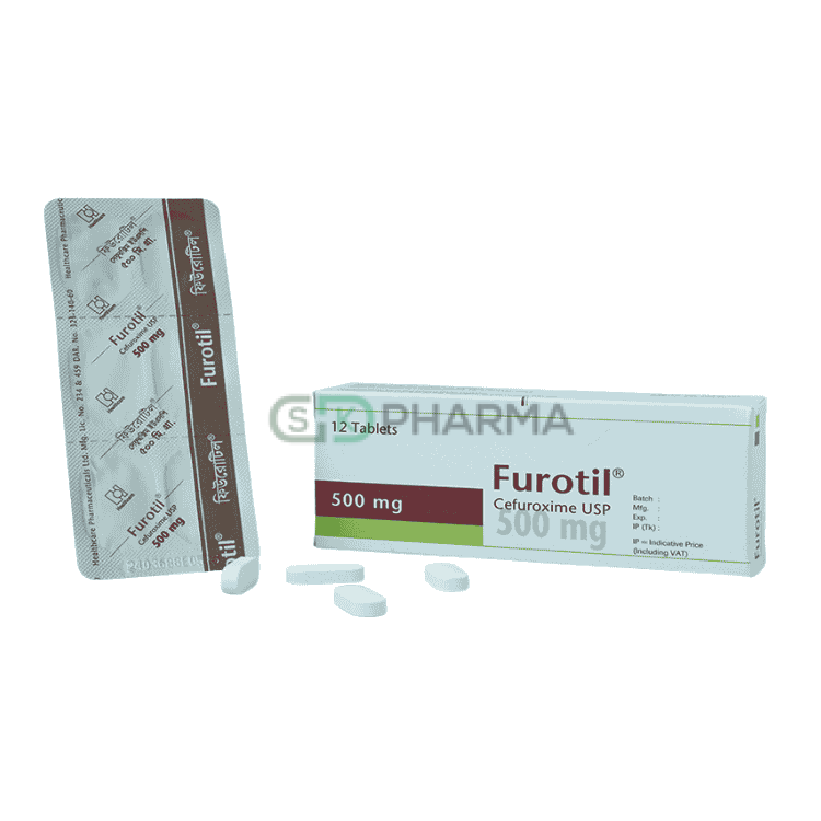 Furotil Tablet 500 mg (Cefuroxime Axetil)