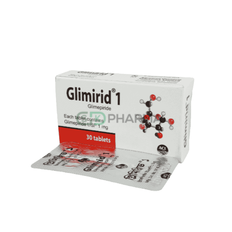 Glimirid Tablet 1 mg (Glimepiride)
