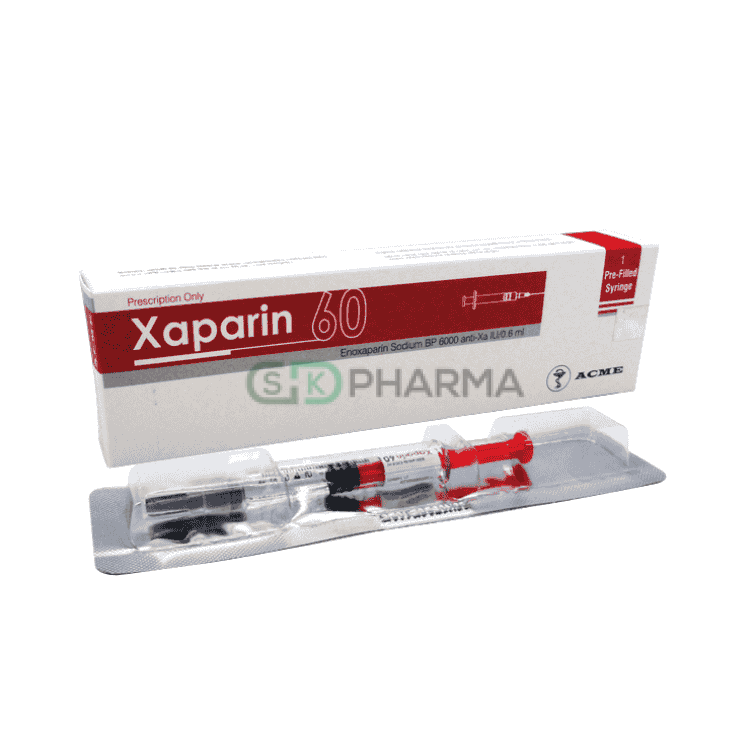 Xaparin Injection 6000 Anti-Xa IU/0.6 ml (Enoxaparin Sodium)