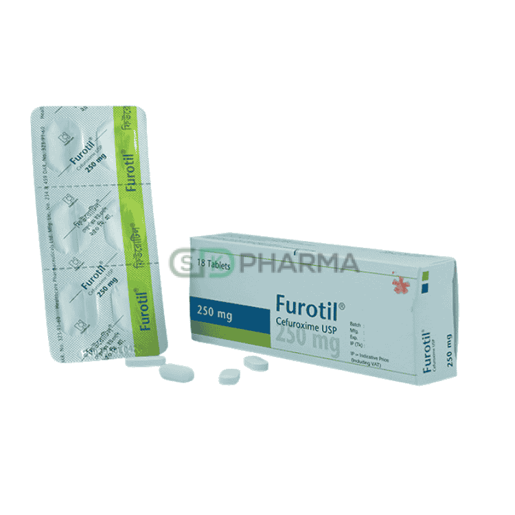 Furotil Tablet 250 mg (Cefuroxime Axetil)