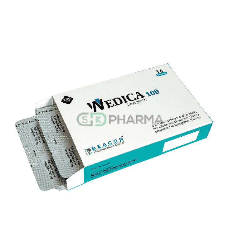 Wedica 100 mg (Trelagliptin)