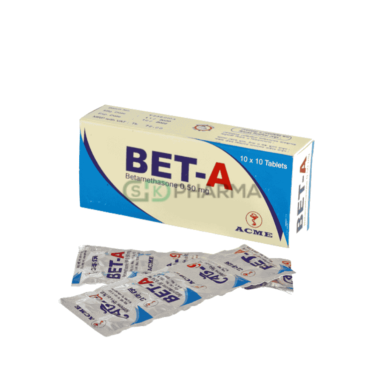Bet-A Tablet 0.5 mg (Betamethasone)