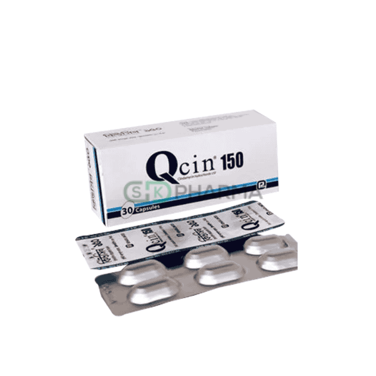Qcin Capsule 150 mg (Clindamycin)