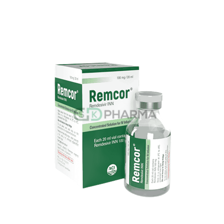 Remcor Injection 5 mg/ml (Remdesivir)