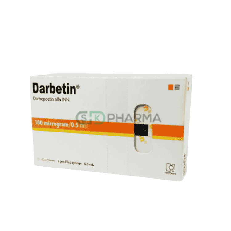 Darbetin Injection 100 mcg/0.5 ml (Darbepoetin Alfa)