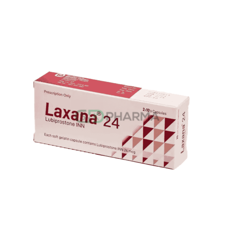 Laxana Capsule 24 mg (Lubiprostone)