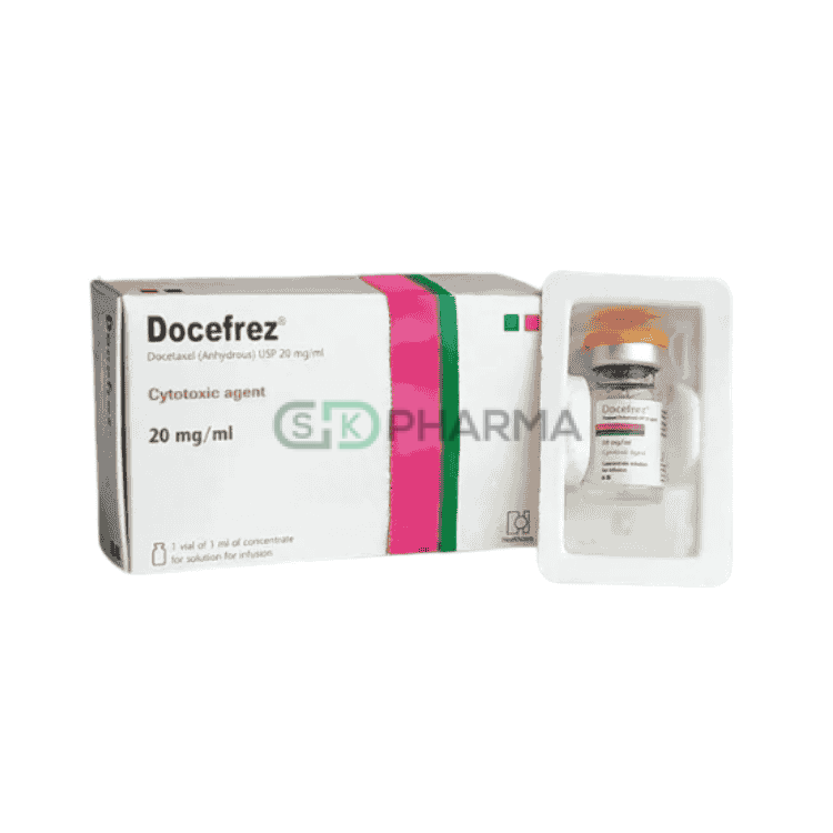 Docefrez Injection 20 mg/vial (Docetaxel Trihydrate)