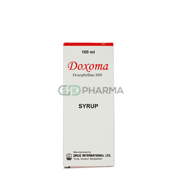 Doxoma Syrup 100 mg/5 ml (Doxophylline)