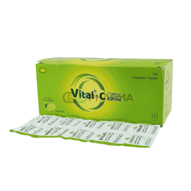 Vital-C Chewable Tablet 250 mg (Vitamin C [Ascorbic acid])