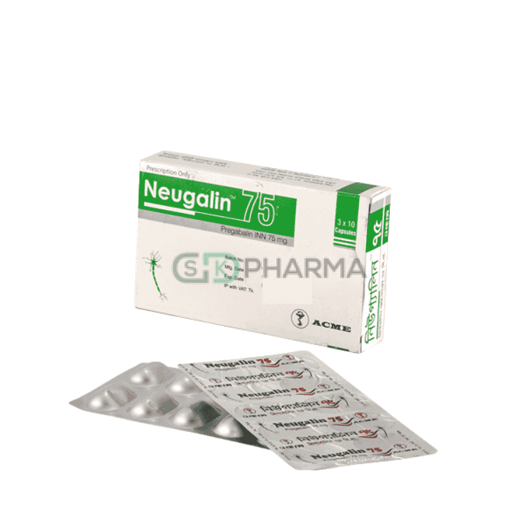 Neugalin Capsule 75 mg (Pregabalin)