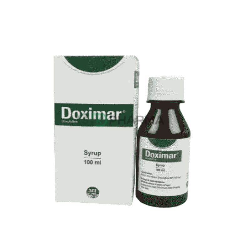 Doximar Syrup 100 mg/5 ml (Doxophylline)