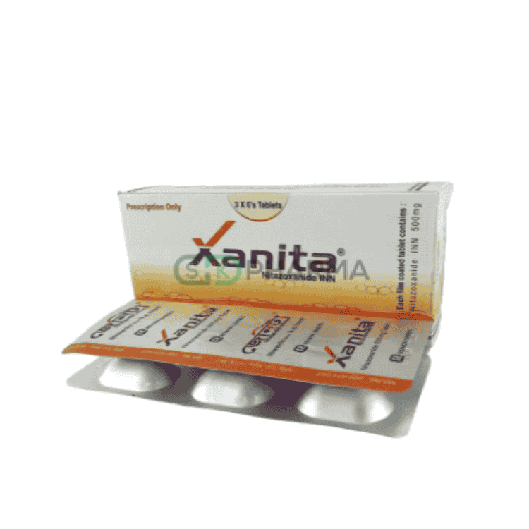 Xanita Tablet 500 mg (Nitazoxanide)