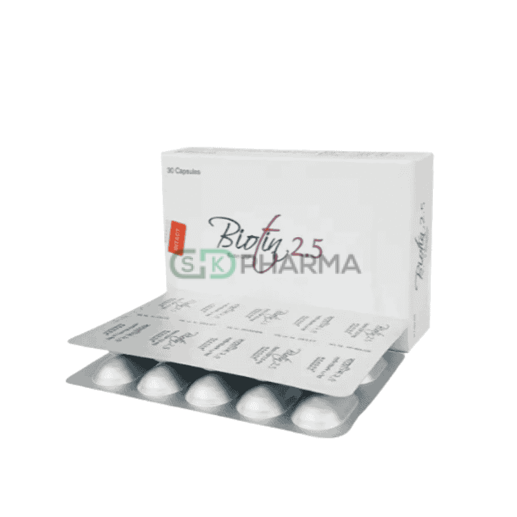 Biotin Capsule 2500 mcg (Biotin)