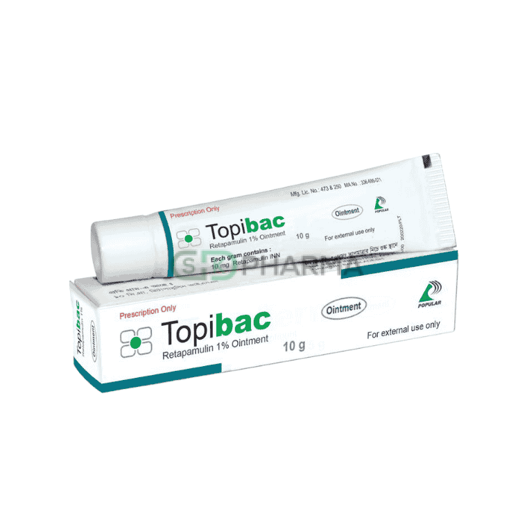 Topibac Ointment 1% (Retapamulin)