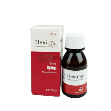 Hexinor Syrup 2 mg/5 ml (Rihexyphenidyl Hydrochloride)