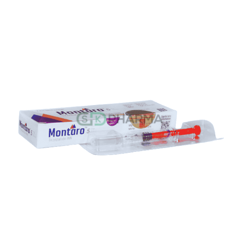 Montaro Injection 5 mg/0.5 ml (Tirzepatide)