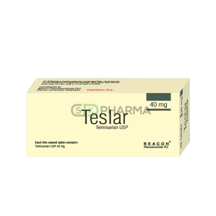 Teslar Tablet 40 mg (Telmisartan)
