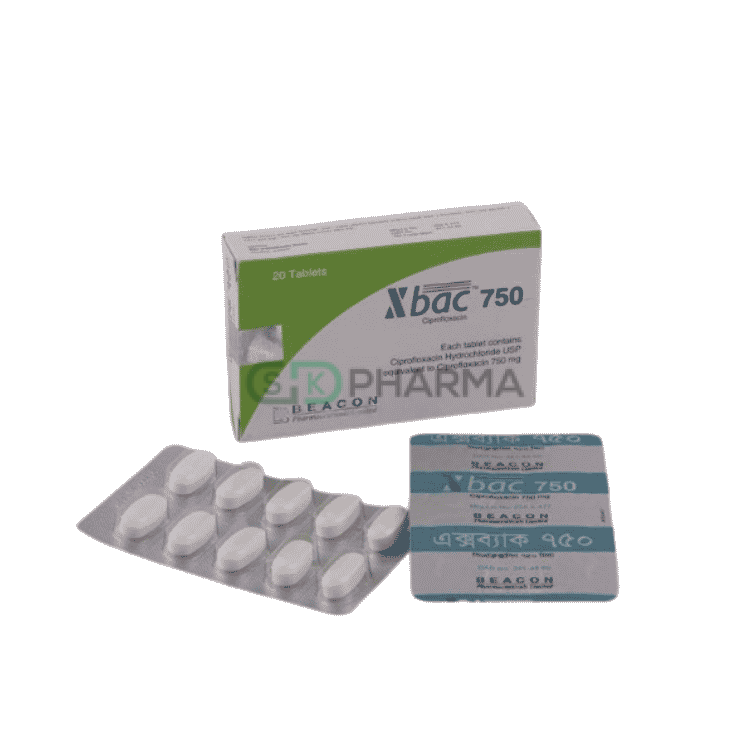 Xbac Tablet 750 mg (Ciprofloxacin)
