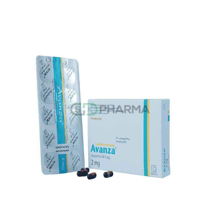 Avanza Capsule 2 mg (Astaxanthin)