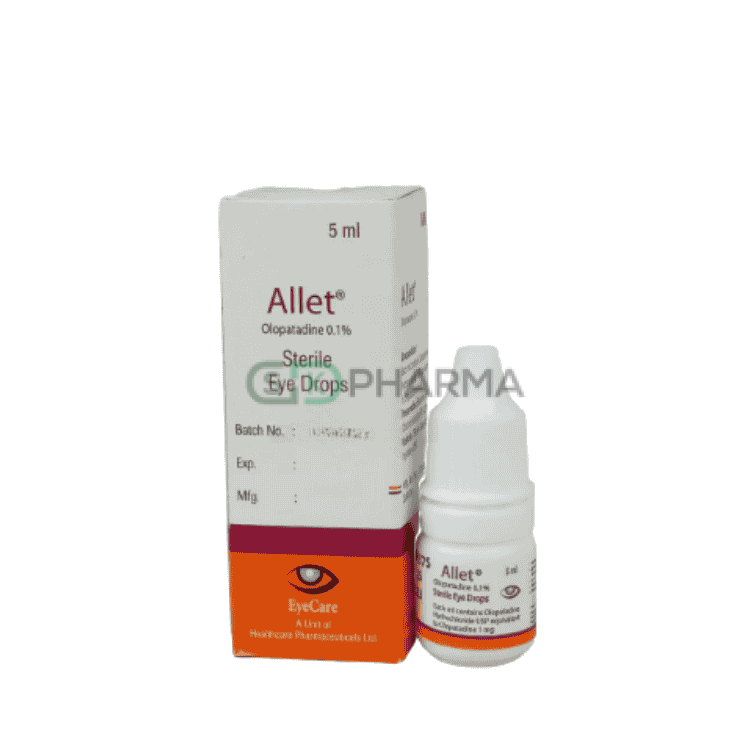 Allet Eye Drop 0.10% (Olopatadine Hydrochloride)