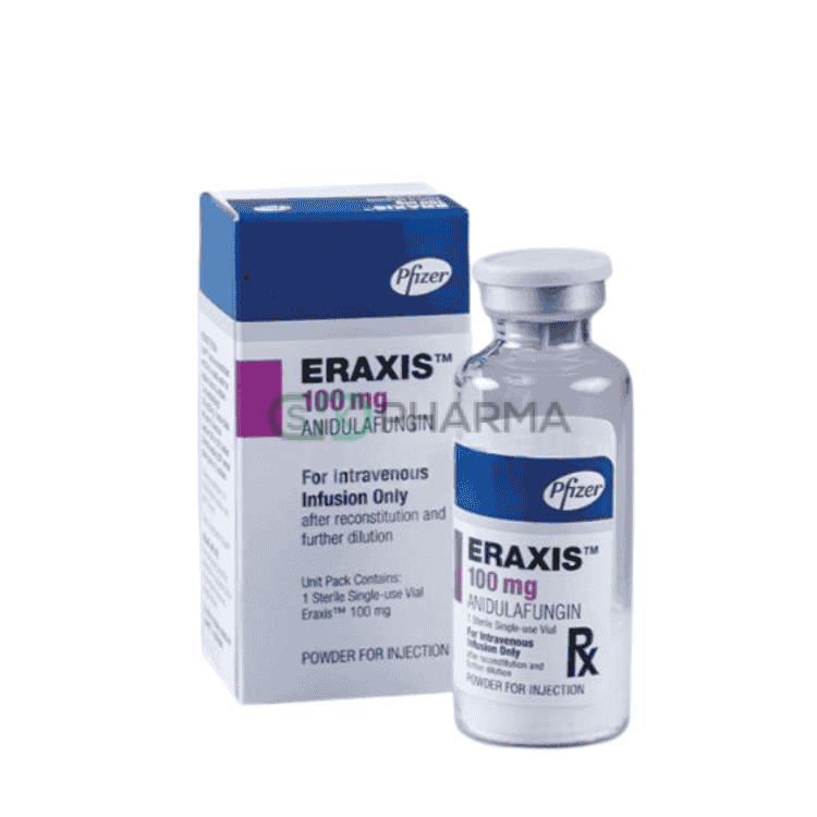 Eraxis Injection 100 mg/vial (Anidulafungin)