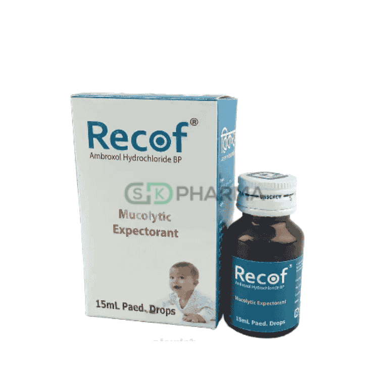 Recof Pediatric Drop 6 mg/ml Ambroxol Hydrochloride)