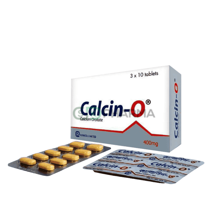 Calcin-O Tablet 400 mg (Calcium Orotate)