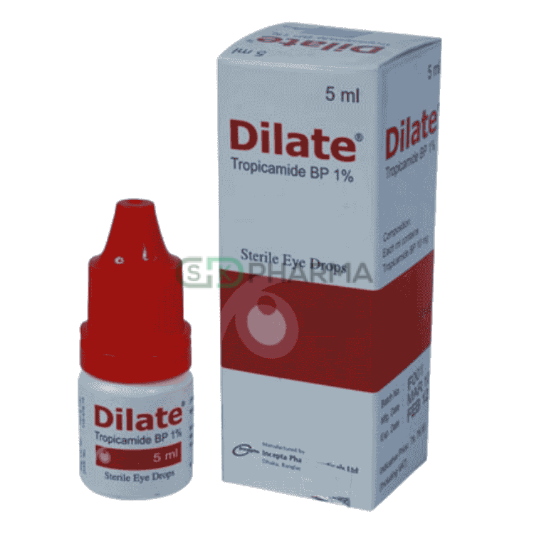 Dilate Eye Drop 1% (Tropicamide)