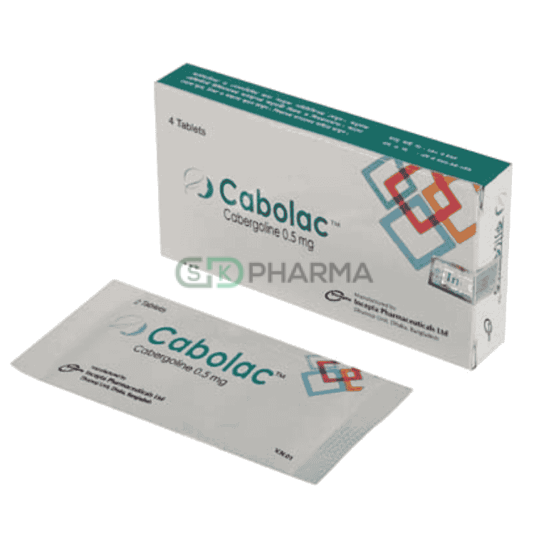 Cabolac Tablet 0.5 mg (Cabergoline)