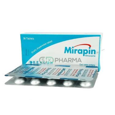 Mirapin Tablet 15 mg (Mirtazapine)