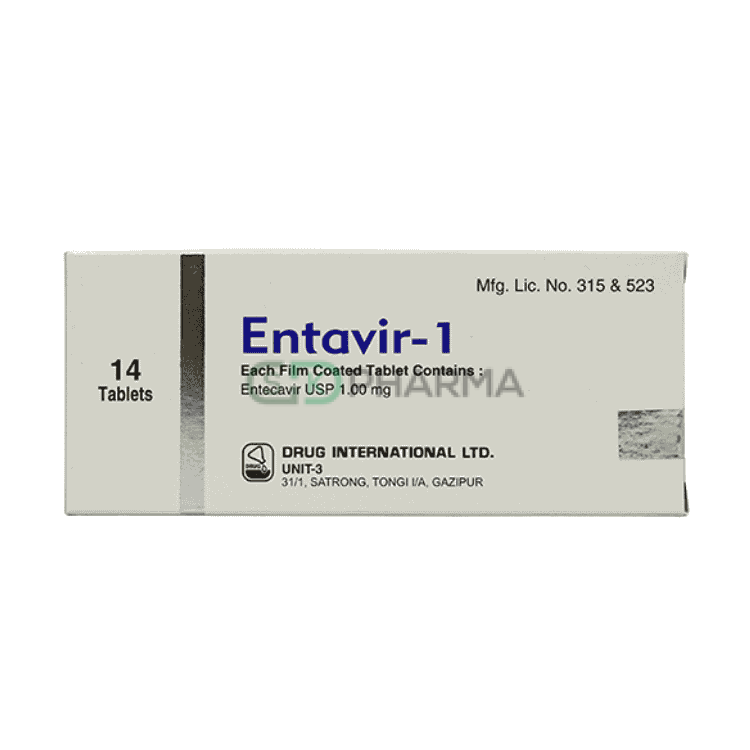 Entavir Tablet 1 mg (Entecavir)