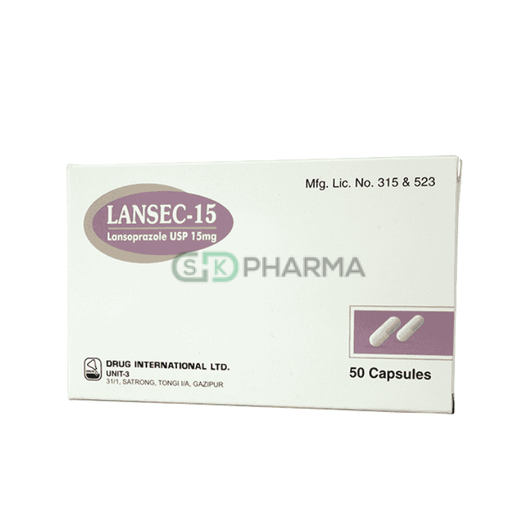 Lansec Capsule 15 mg (Lansoprazole)