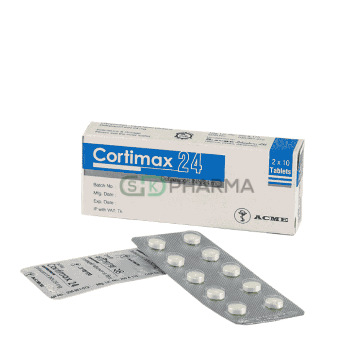 Cortimax Tablet 24 mg (Deflazacort)
