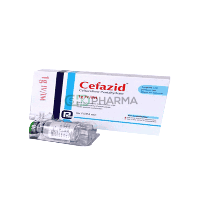 Cefazid Injection 1 gm/vial (Ceftazidime Pentahydrate)