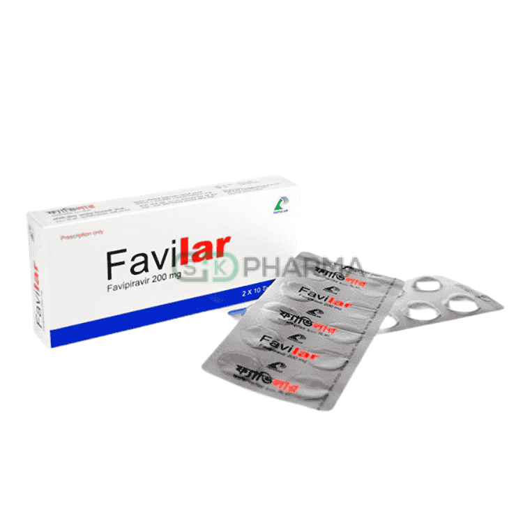 Favilar Tablet 200 mg (Favipiravir)