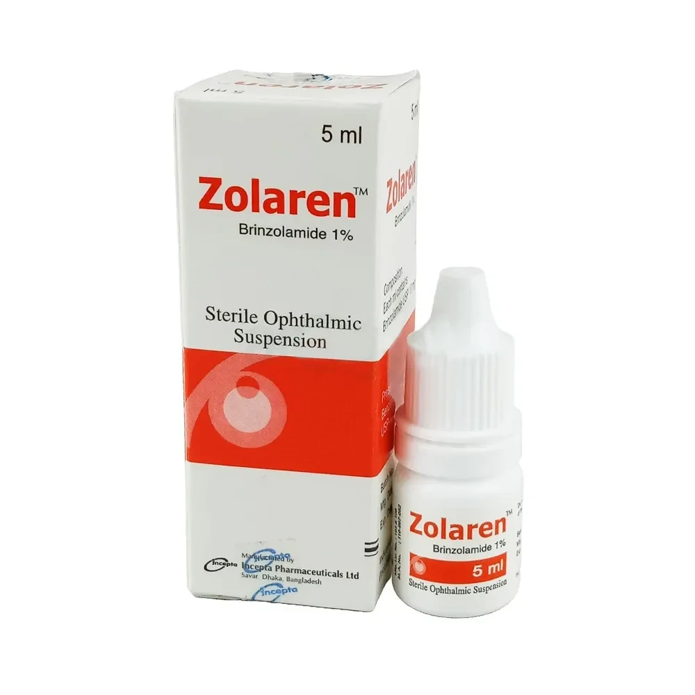 Zolaren Suspension 1% (Brinzolamide)