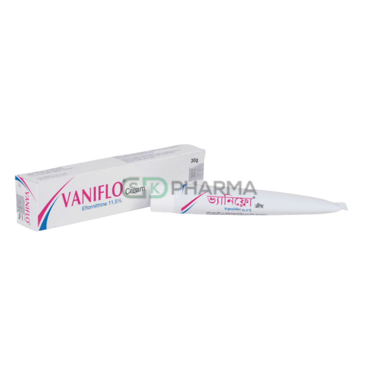 Vaniflo Cream 13.90% (Eflornithine Hydrochloride)