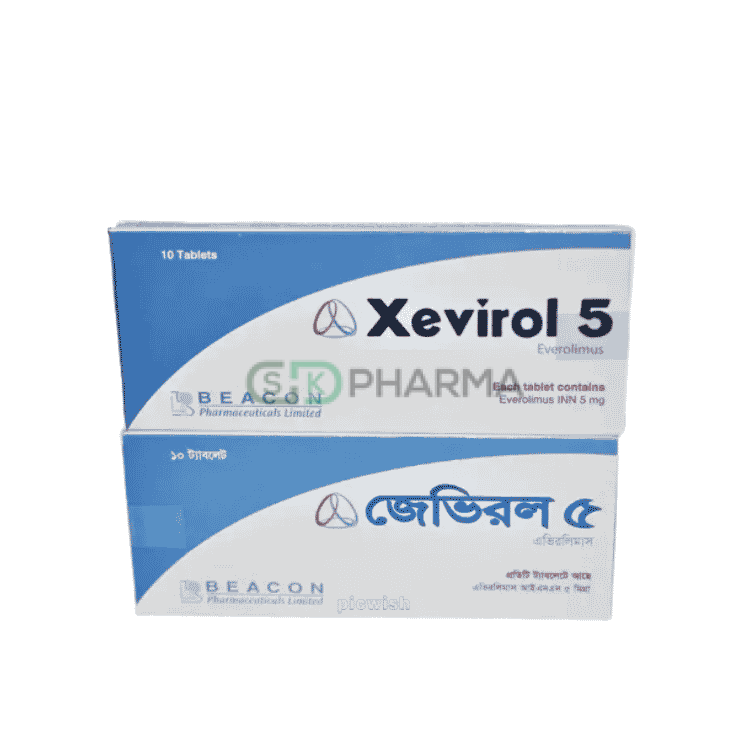 Xevirol Tablet 5 mg (Everolimus)